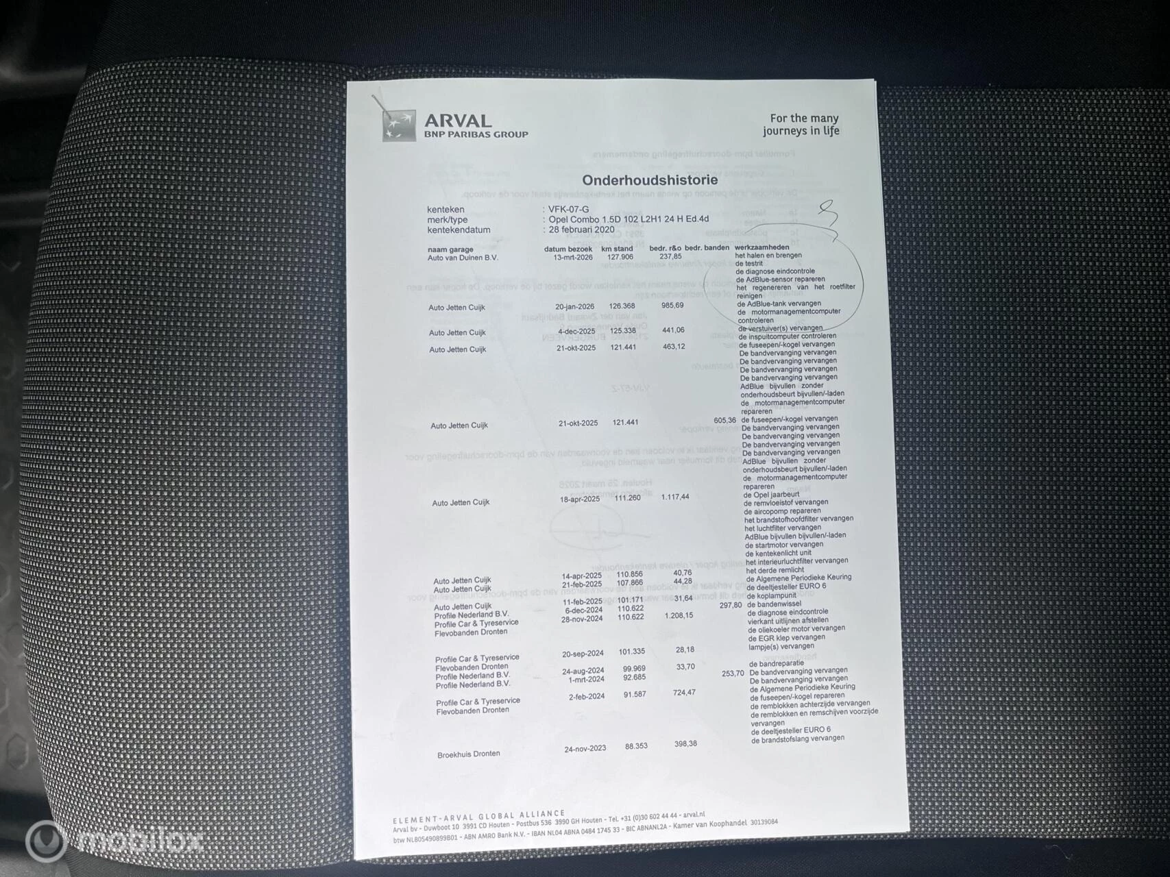 Hoofdafbeelding Opel Combo