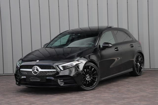Mercedes-Benz A-Klasse 220 AMG Aut7 | 190PK | Pano | Adaptief-onderstel | Sfeerverlichting | Burmester | Memory | Multibeam | ACC | Widescreen | 2019.