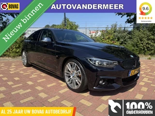 Hoofdafbeelding BMW 4 Serie BMW 4-serie Gran Coupé 418i M sport / Leder / Schuifdak