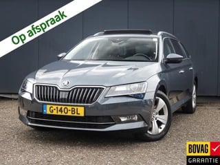 Škoda Superb Combi 1.5 TSI ACT Ambition Business (150 PK) 1e-Eig, Skoda-Dealer-Onderh, 12-Mnd-BOVAG, NL-Auto, Navigatie/Apple-Carplay/Android-Auto, Airco, Panorama, Cruisecontrol, Achteruitrijcamera, Parkeersensoren, DAB, Licht-Zicht-Pakket, Elek.-Achterklep, Lm-Velgen-17Inch, Privacy-Glas