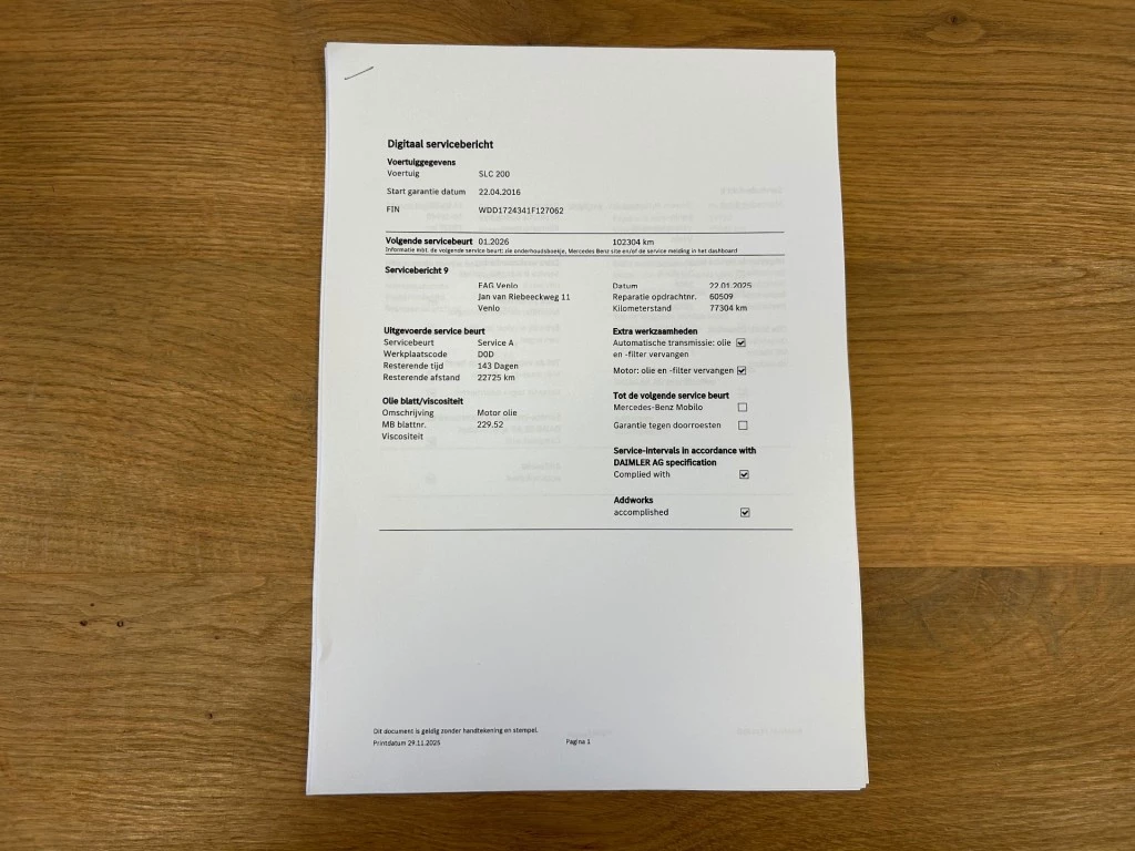 Hoofdafbeelding Mercedes-Benz SLC