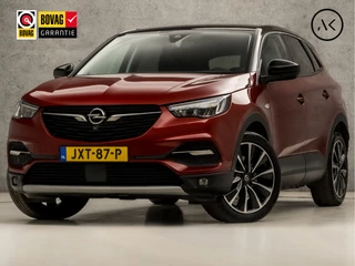 Opel Grandland X 1.6 Turbo Hybrid Innovation Sport 229Pk Automaat (APPLE CARPLAY, ZWART DAK, GROOT NAVI, 360 CAMERA, LEDER, SPORTSTOELEN, GETINT GLAS, KEYLESS, ELEK ACHTERKLEP, NIEUWSTAAT)