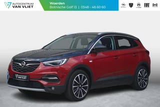 Hoofdafbeelding Opel Grandland X Opel Grandland X 1.6 Turbo Hybrid4 Innovation 300pk! | Leder | Afn. Trekhaak