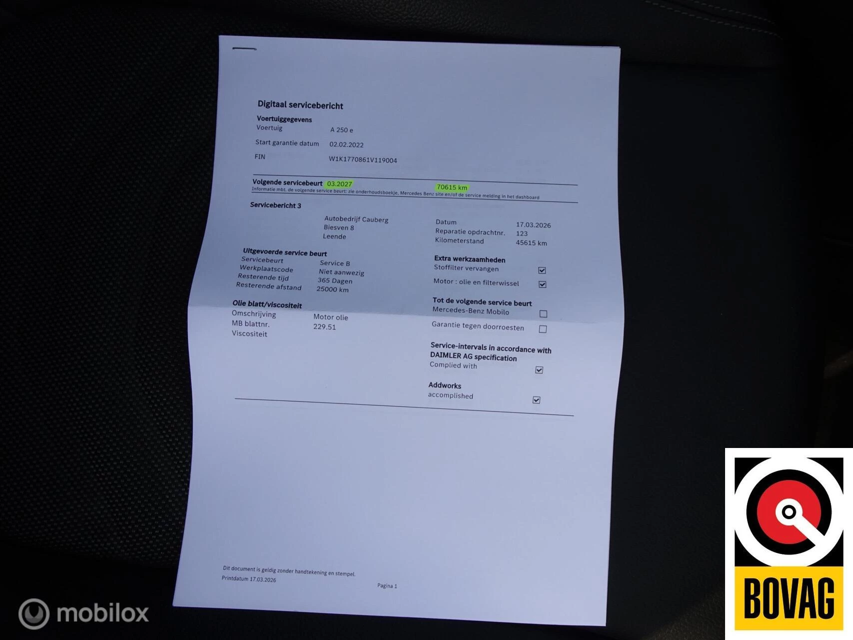 Hoofdafbeelding Mercedes-Benz A-Klasse