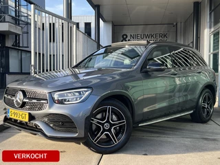 Mercedes-Benz GLC 200 4MATIC Premium Plus AMG | SCHUIF/KANTELDAK | TREKHAAK | CAMERA | NAVI | CARPLAY/ANDROID | CRUISE CONTROL | PDC V+A | CLIMATE CONTROL | LMV 19'' | STOELVERWARMING | LED | BLUETOOTH