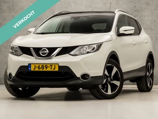 Nissan QASHQAI 1.2 N-Connecta (PANORAMADAK, NAVIGATIE, CLIMATE, 360 CAMERA, STOELVERWARMING, SPORTSTOELEN, KEYLESS, LED KOPLAMPEN, NIEUWSTAAT)