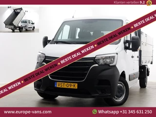Renault Master T35 2.3 dCi 145pk L3 D.C. Kipper met hoge boorden 11-2022