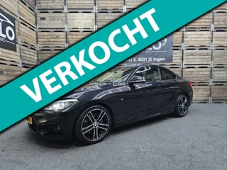 BMW 2-serie Coupé 220i High Executive M Performance Sport Leder Memory Schuif/kantel dak 18"LM