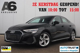 Audi A3 Limousine 30 TFSI S Line Sport edition Automaat Virtual Cockpit LED Matrix S Sportstoelen Half Leder Navigatie Clima Cruise Lane Assist Parkeersensor