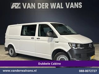 Volkswagen Transporter 2.0 TDI 150pk L2H1 Dubbele Cabine Euro6 inrichting Airco | 5-Zits | Camera | Cruisecontrol | 2500kg Trekhaak Parkeersensoren