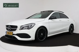 Mercedes-Benz CLA-klasse 180 AMG Night Edition Plus (PANORAMADAK, ACHTERUITRIJCAMERA, STOELVERWARMING, NAVI, GOED ONDERHOUDEN)