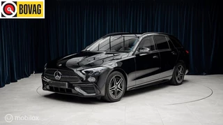 Hoofdafbeelding Mercedes-Benz C-Klasse Mercedes C-klasse Estate 300 e AMG Line, Burmester, trekh