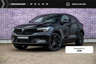 Volvo EC40 Single Motor Extended Range Ultra Europa Black Editon | Adaptieve Cruise Control | BLIS | Panoramadak | Harman / Kardon | Nubuck | 360 Camera | 20" | Memory | Elektrische Stoelen | Stoelverwarming voor & achter | Stuurverwarming |