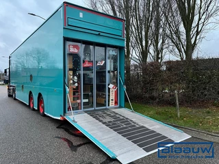 Nefra OPLZ 220D Hospitality trailer , Race trailer , mobiel kantoor , bibliotheek ,