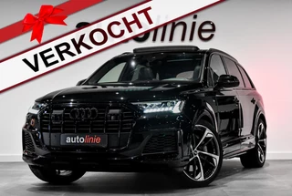 Audi Q7 55 TFSI e quattro 3x S-Line. BTW, Massage, RS zetels, Koeling, Luchtv, Pano, ACC, Memory, 360 3D, B&O, Keyless, Trekh.