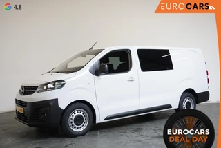 Opel Vivaro 2.0 CDTI Automaat 145 pk L3H1 Dubbele Cabine | Navigatie | Trekhaak | Airco | Parkeer sensoren | Betimmering