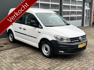 Volkswagen Caddy 2.0 TDI L1H1 Airco Cruise controle Trekhaak 1400kg trekgewicht Telefoon verbinding kastinrichting 1e eigenaar 2-Persoons Euro 6