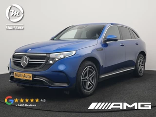 Mercedes-Benz EQC 400 4MATIC AMG Line 408pk INCL BTW | Trekhaak af Fabriek | Adaptive Cruise | 360 Camera | Multibeam LED | Standkachel | Sfeerverlichting | 19"L.M | Widescreen | Keyless | BLIS |
