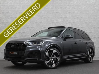 Audi Q7 TFSI e 381PK S-Line | 360 Camera | RS-Leder | Laser-LED | BTW | ACC | Head-Up | Panorama | Keyless-Entry | Luchtvering | Memory | Lane & Side assist | Sportstoelen | Black optic | Bovag Garantie.