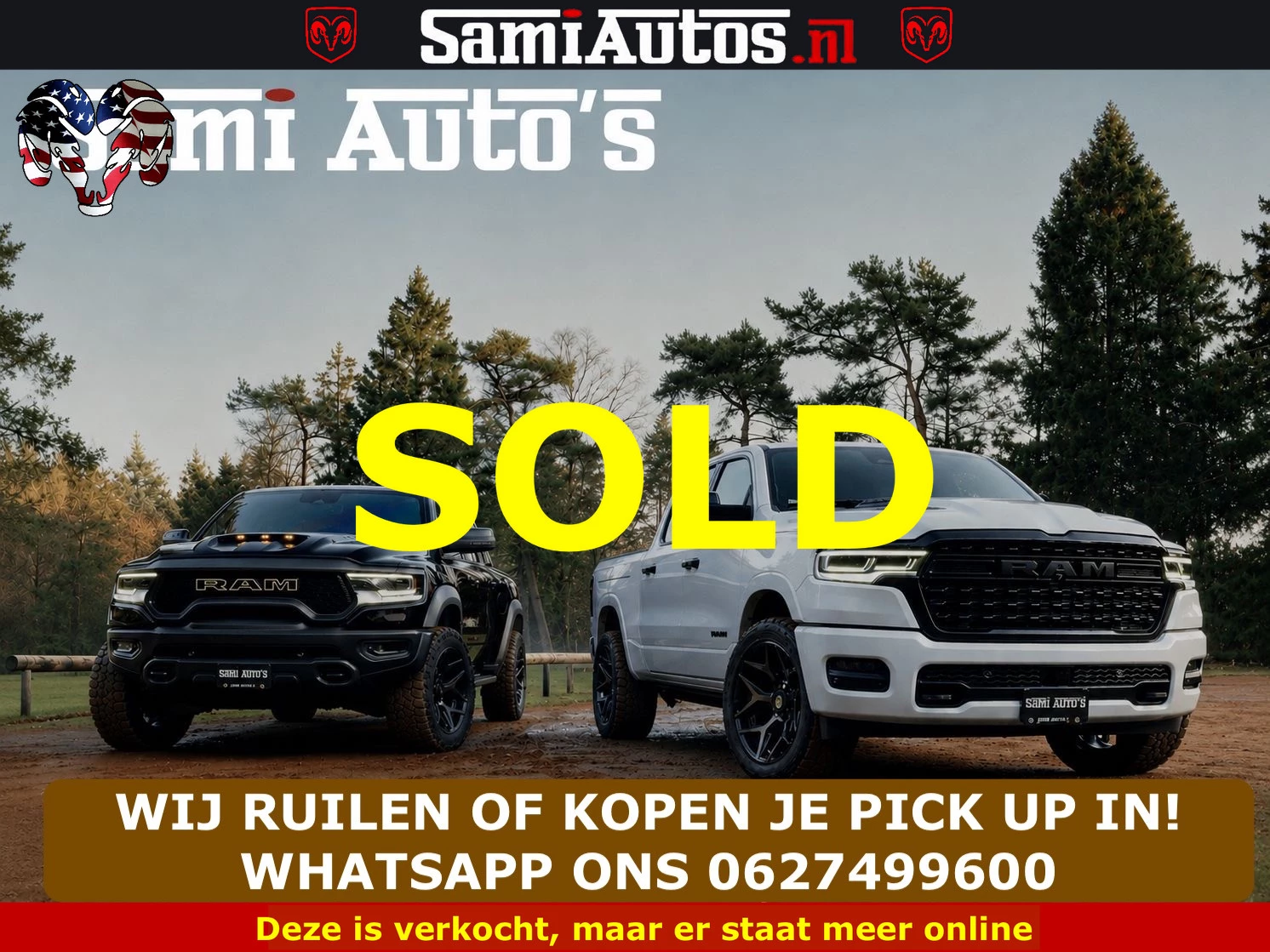 Hoofdafbeelding Dodge Ram Pick-Up