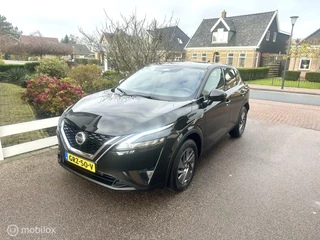 Nissan Qashqai 1.3 MHEV HYBRID AUTOMAAT ACENTA CAMERA GROOT NAVIGATIE AFNEEMBARE TREKHAAK CARPLAY NETTE AUTO!!