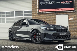 BMW 3-serie 330e Msport|NL-auto|M-seats|open dak|Dravit Grau