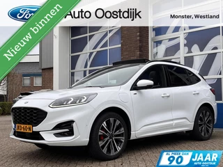 Ford Kuga 2.5 PHEV ST-Line X 225PK Elek. Trekhaak Panodak Adaptieve Cruise Winterpack Camera Blind-Spot Navi Climate B&O Head-Up 20" Velgen *1500KG Trekgewicht*