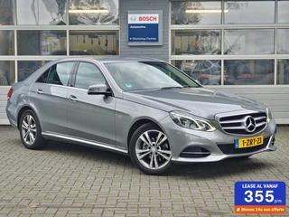 Hoofdafbeelding Mercedes-Benz E-Klasse Mercedes E-klasse 200 Ambition Avantgarde 184PK|Automaat|LED|PDC|Navi|half-leder|