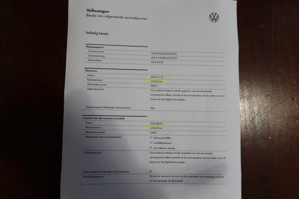 Hoofdafbeelding Volkswagen Golf