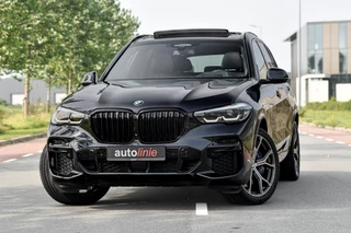 BMW X5 XDrive45e M-Sport. Aero, Luchtv, Pano, 360, HUD, ACC, Keyless, Trekhaak, H/K, Leder, Sfeer, 21'' CarPlay!