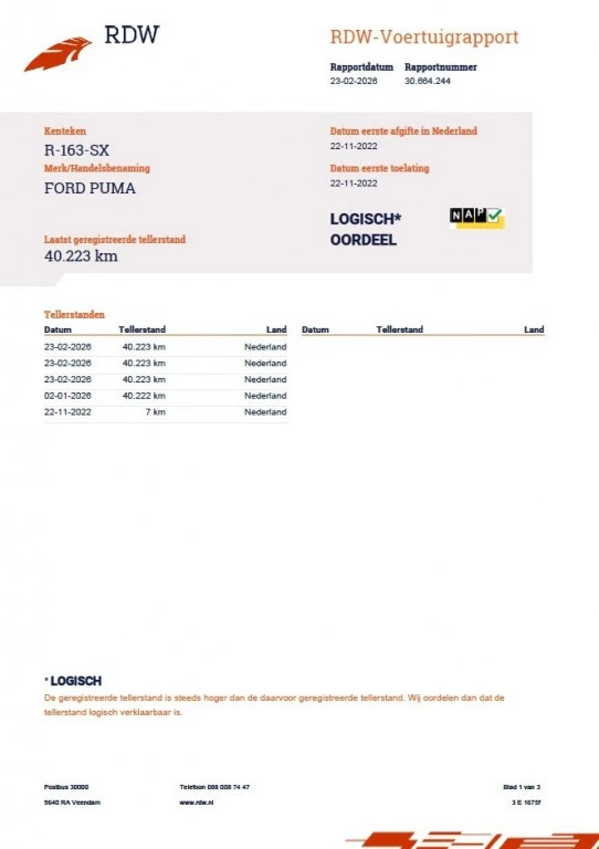 Hoofdafbeelding Ford Puma