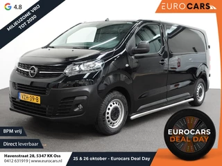 Opel Vivaro 2.0 BlueHDi 145PK L2 Automaat Airco Navigatie Trekhaak Side Bars Betimmering Laadruimte