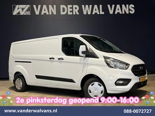 Ford Transit Custom 2.0 TDCI L2H1 Euro6 Airco | Camera | 2800kg trekvermogen | Apple Carplay | Cruisecontrol | LED | Parkeersensoren Android Auto, Verwarmde voorruit, Bijrijdersbank