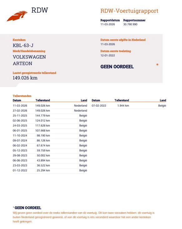 Hoofdafbeelding Volkswagen Arteon