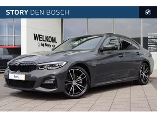 BMW 3 Serie 320e High Executive M Sport Automaat / Trekhaak / Glazen schuif-kanteldak / Sportstoelen / Achteruitrijcamera / Harman Kardon / Cruise Control