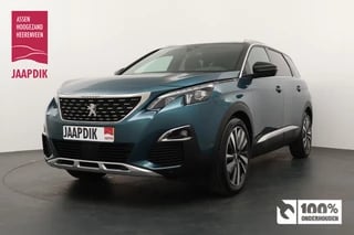 Peugeot 5008 BWJ 2020 1.2 PureTech 131 PK Blue Lease GT-Line 7 PERS. / AFN. TREKHAAK / SCHUIF PANODAK / FULL LED / DAB+ / LMV 19 INCH / NAVI / CLIMA / CRUISE / CAMERA 360 / PDC / PRIV. GLAS / ELEK. ACHTERKLEP / MULTIFUNCT. STUUR / ISOFIX / KEYLESS