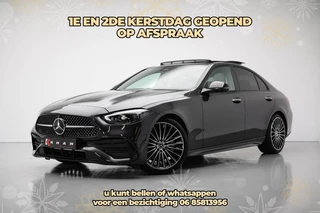 Mercedes-Benz C-klasse 180 AMG Line |Pano|Burmester|Memory|360 Camera|