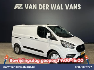 Ford Transit Custom 2.0 TDCI L1H1 Inrichting Euro6 Airco | Camera | LED | Cruisecontrol | Stoelverwarming | 2500kg Trekhaak Verwarmde voorruit, Parkeersensoren, Bijrijdersbank