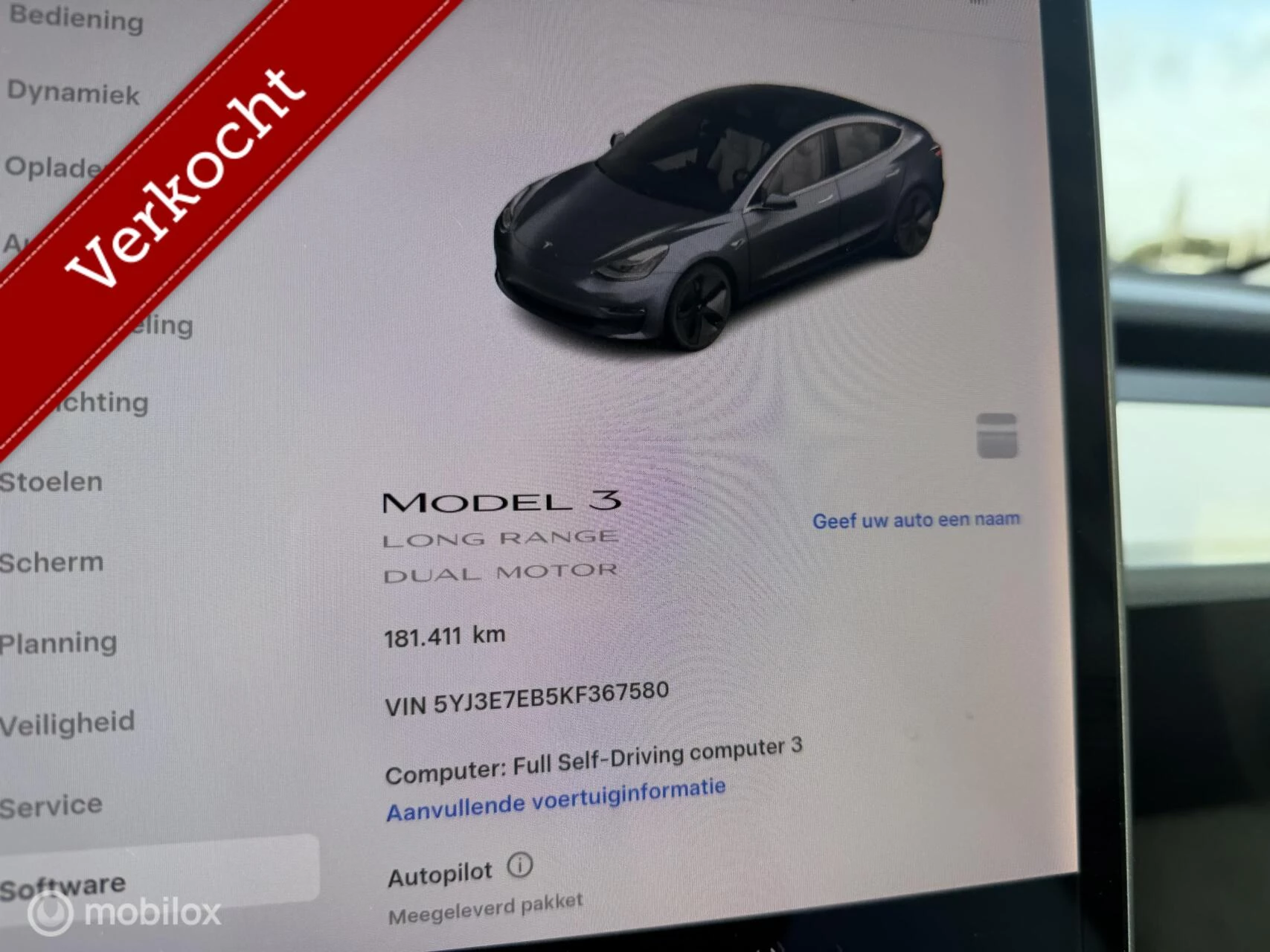 Hoofdafbeelding Tesla Model 3