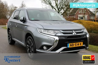 Hoofdafbeelding Mitsubishi Outlander Mitsubishi Outlander 2.0 PHEV 203pk Automaat Prestige ECC/Navi/Camera/LED/Leer/DAB