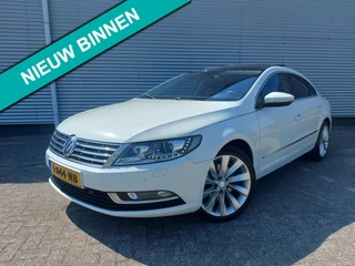 Hoofdafbeelding Volkswagen CC Volkswagen CC 2.0 TDI 184PK Bl.Mot. Automaat,airco,cruise,zonnedak,navigatie,stoelverwarming,parkeersensoren,