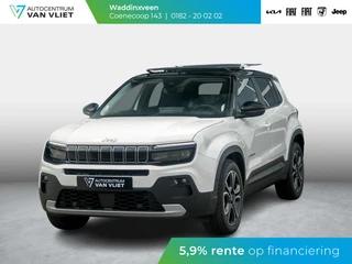 Jeep Avenger Summit 54 kWh | Schuif/Kanteldak | Leder&Winter Pack | Warmtepomp | Info&Convenience Pack | Full Operational Lease € 599,-