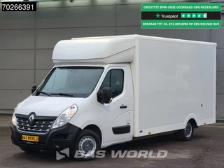 Renault Master 130PK Bakwagen Verkoopwagen Airco Cruise Euro6 Plancher Meubelbak Foodtruck Paardenwagen 20m3 Airco Cruise control