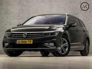 Volkswagen Passat Variant 1.5 TSI R-Line Sport 150Pk Automaat (FACELIFT, PANORAMADAK, APPLE CARPLAY, DIGITAL COCKPIT, LUXE LEDEREN SPORTSTOELEN, 360 CAMERA, STOELVERWARMING, ZWART HEMEL, ADAPTIVE CRUISE, NIEUWSTAAT)