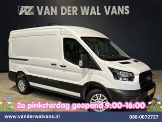 Ford Transit 2.0 TDCI L2H2 Euro6 Airco | 2450kg Trekhaak | LM velgen | Verwarmde voorruit Dakdragers, Bijrijdersbank