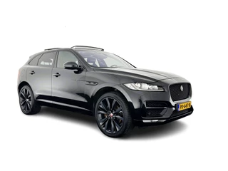 Jaguar F-PACE 3.0d First Edition AWD R-Sport-Pack Aut. *PANO | WINDSOR-FULL-LEATHER | BI-XENON | HEAD-UP | DIGI-COCKPIT | MERIDIAN-SOUND | MEMORY-PACK | KEYLESS | CAMERA | NAVI-FULLMAP | SPORT-SEATS | TOWBAR | APP.CONNECT | SHIFT-PADDLES ...