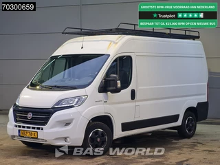 Fiat Ducato 130pk L2H2 Trekhaak LED Navi Airco Cruise Camera Imperiaal Werkplaatsinrichting Euro6 L2 Airco Trekhaak Cruise control