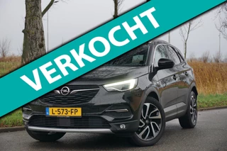 Opel Grandland X 1.2 Turbo Ultimate - Diamond Black - Leder/Stuur en stoel verwarming - Carplay