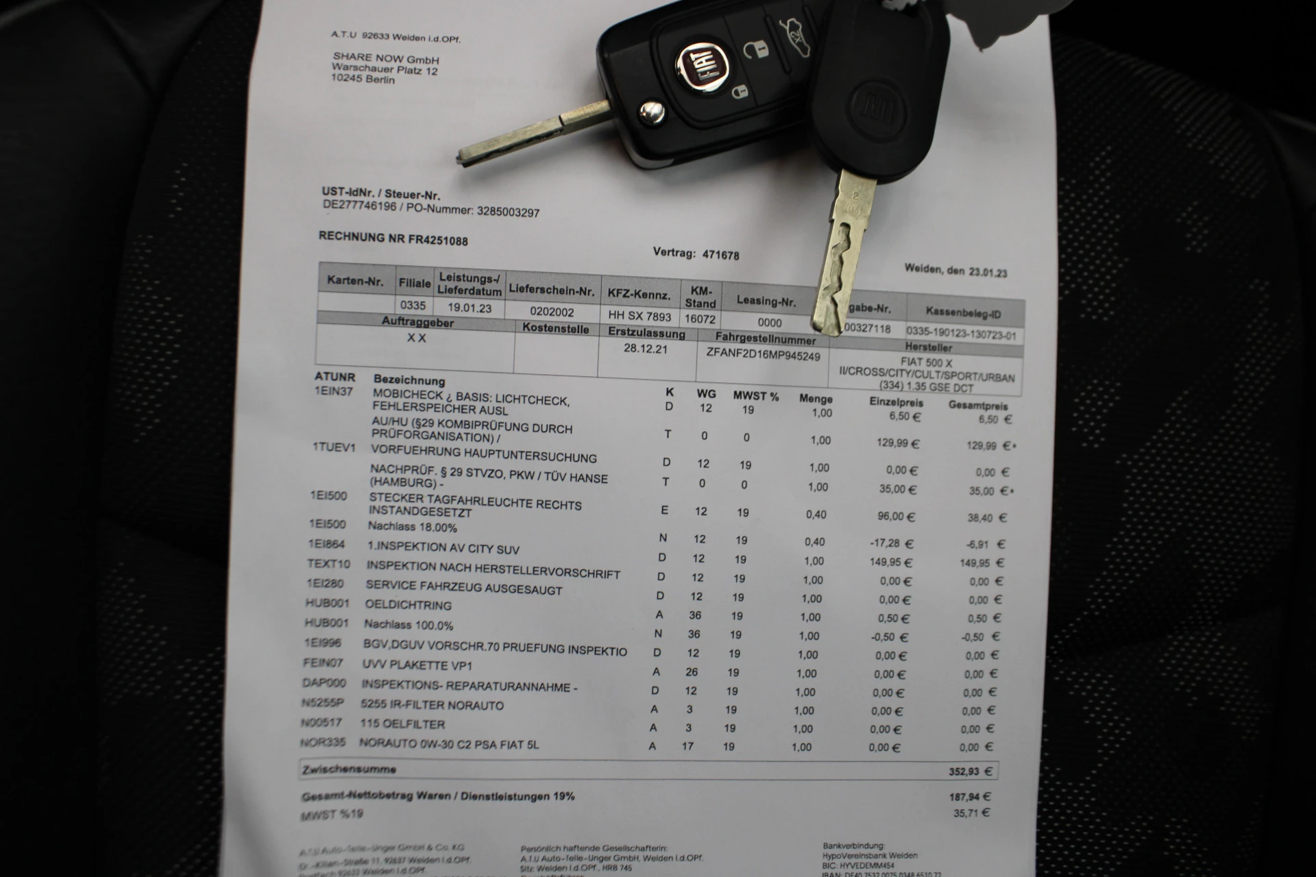 Hoofdafbeelding Fiat 500X