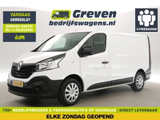 Renault Trafic 1.6 dCi T27 L1H1 Airco Cruise Navigatie 3 Persoons Parkeersensoren Elektrpakket